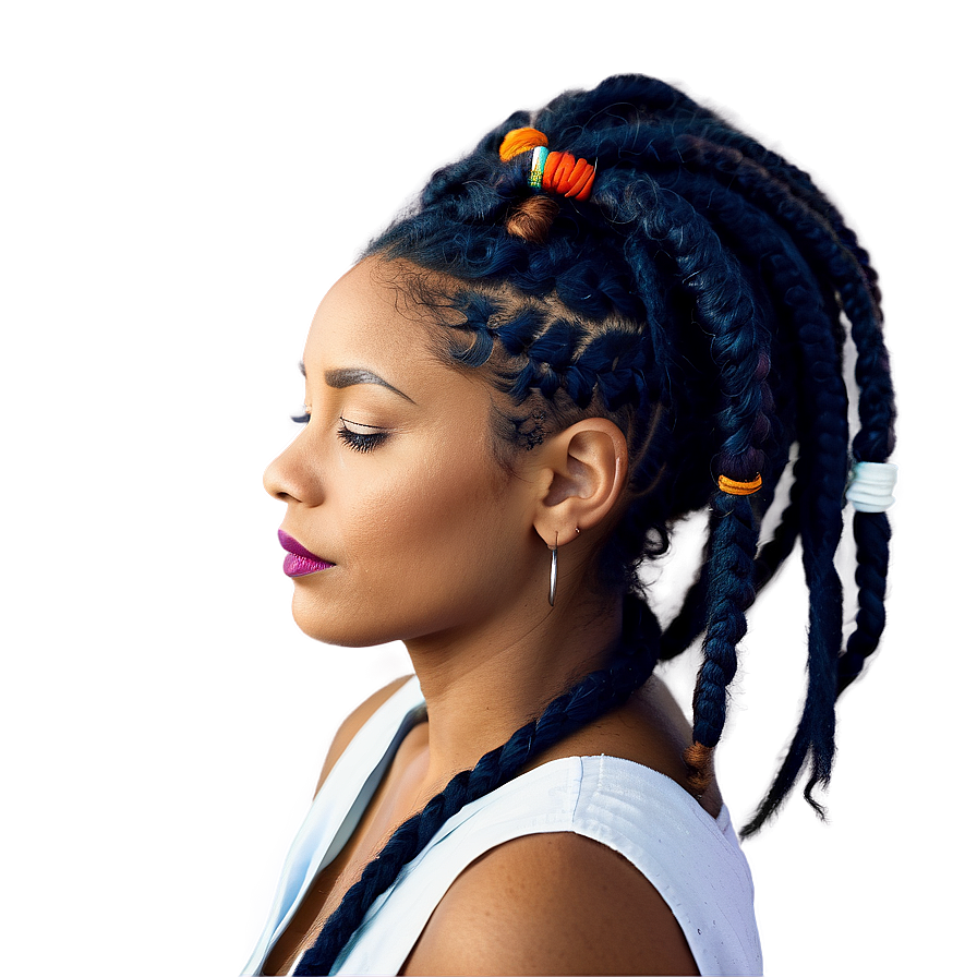 Short Dreadlocks Styles Png 74 PNG
