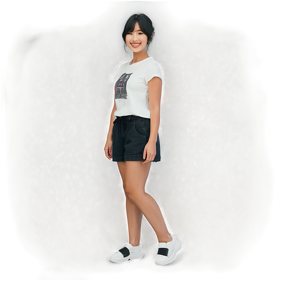 Short Girl Hair Png Hwl83 PNG