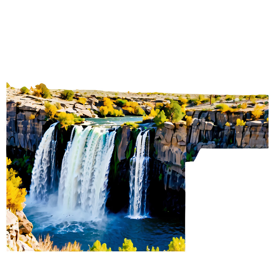 Shoshone Falls Idaho Waterfall Png 92 PNG