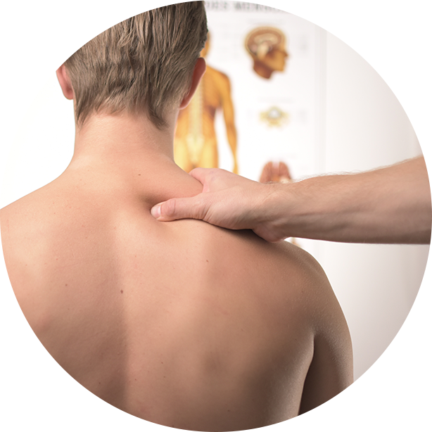 Shoulder Massage Therapy Session PNG