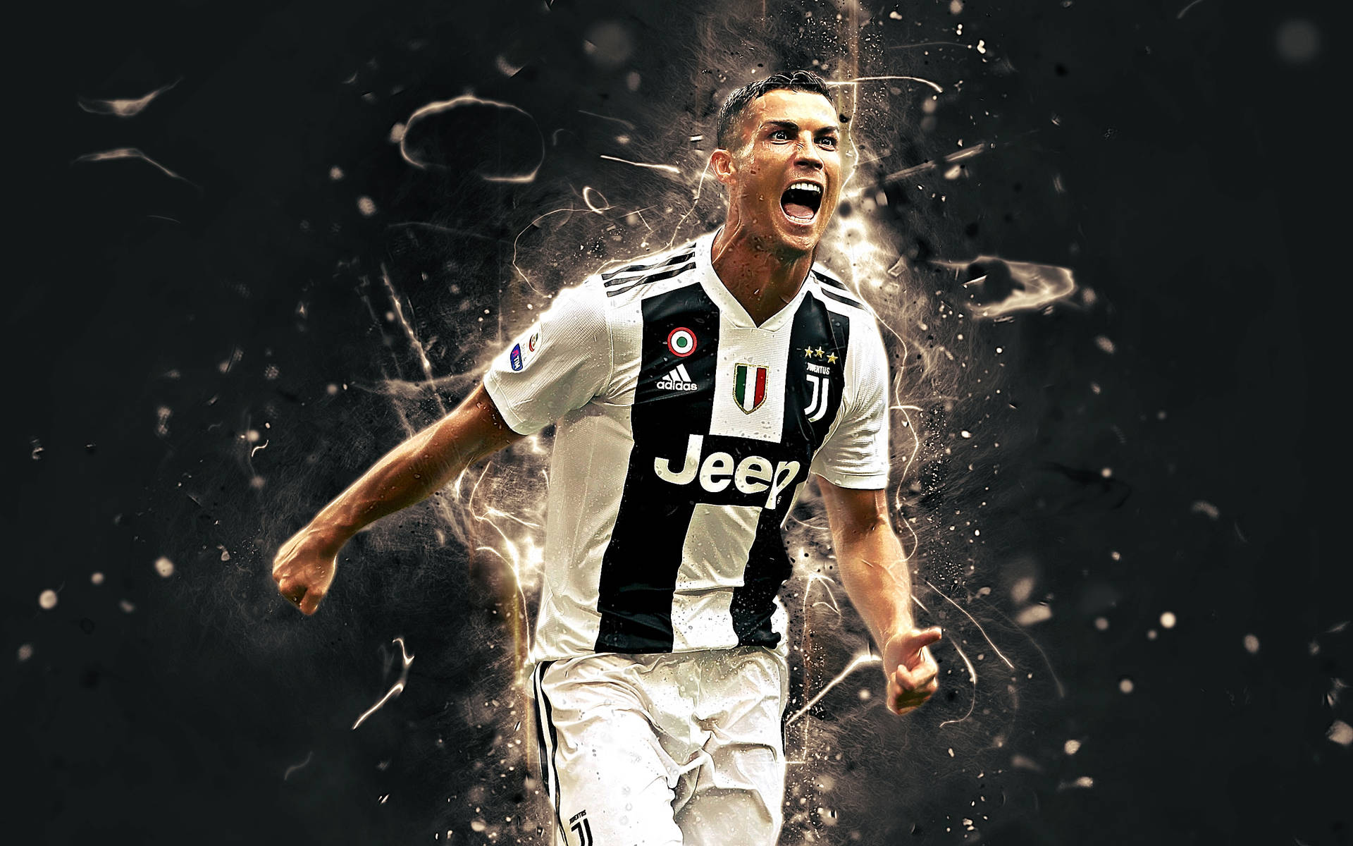 Shouting Cristiano Ronaldo Hd 4k Wallpaper