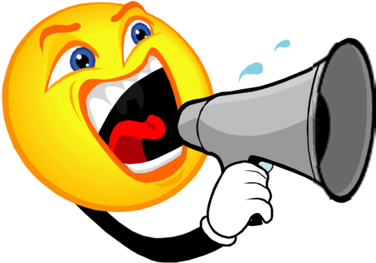 Shouting Emojiwith Megaphone PNG