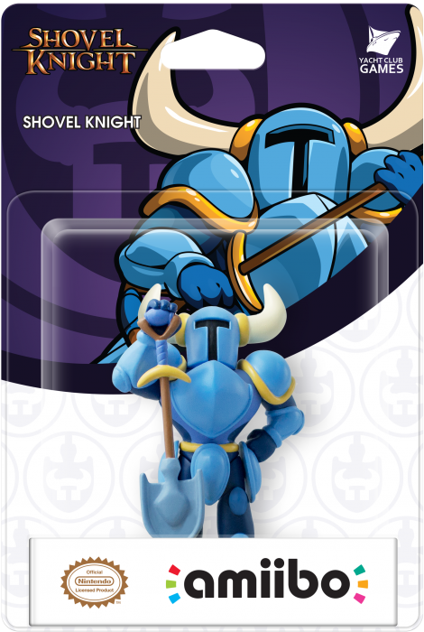 Shovel Knight Amiibo Packaging PNG