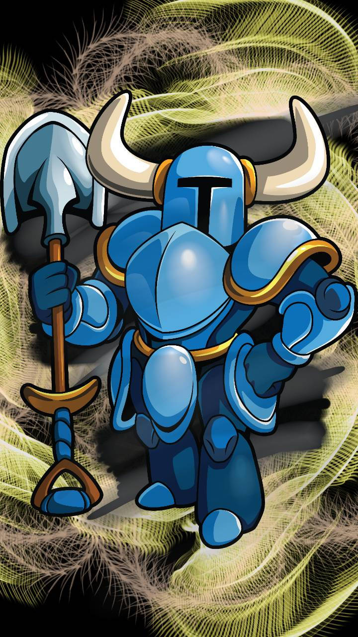 Shovel Knight Full Armor Illustration Wallpaper