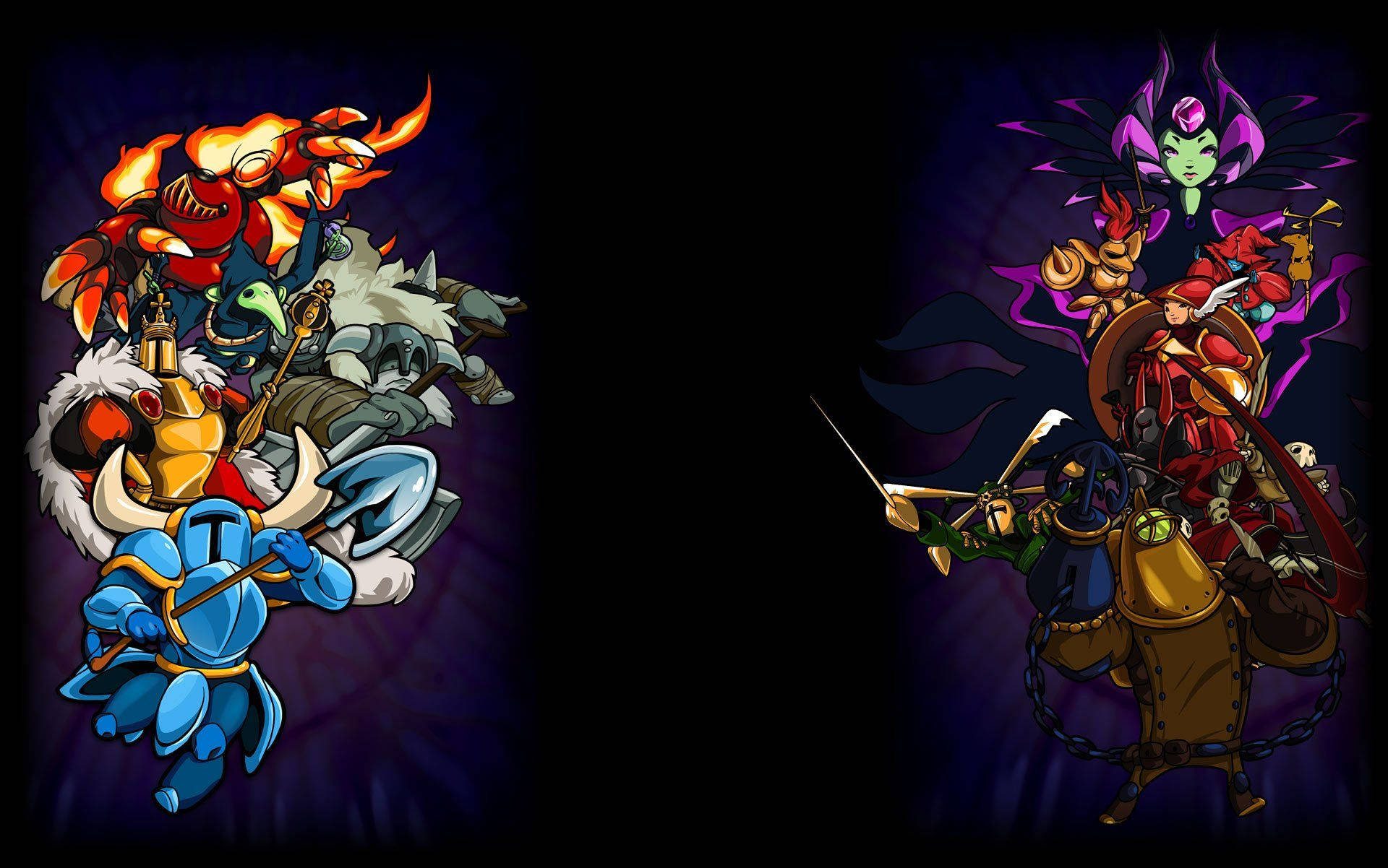 Shovel Knight Game Fighters Wallpaper