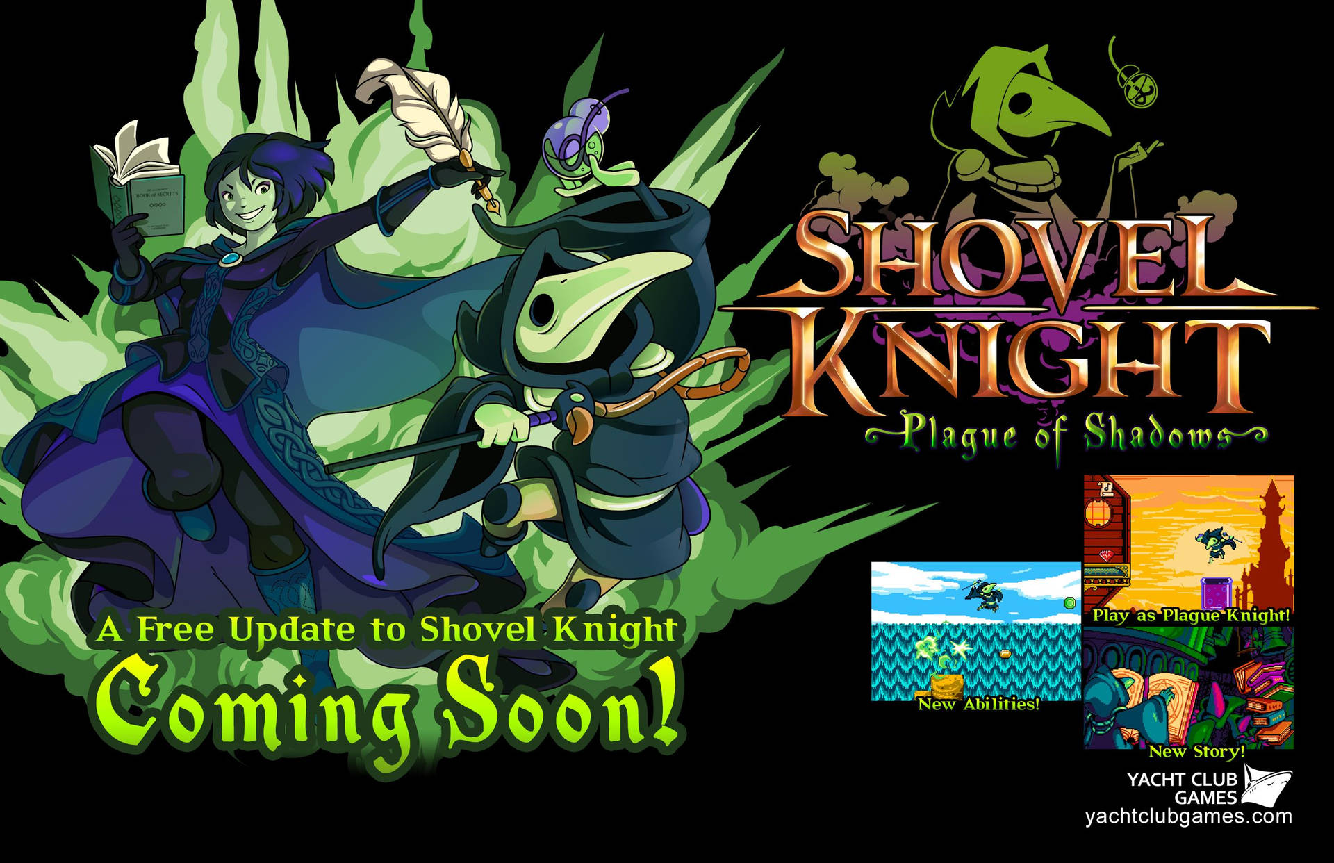 Juegoshovel Knight: Plague Of Shadows Fondo de pantalla