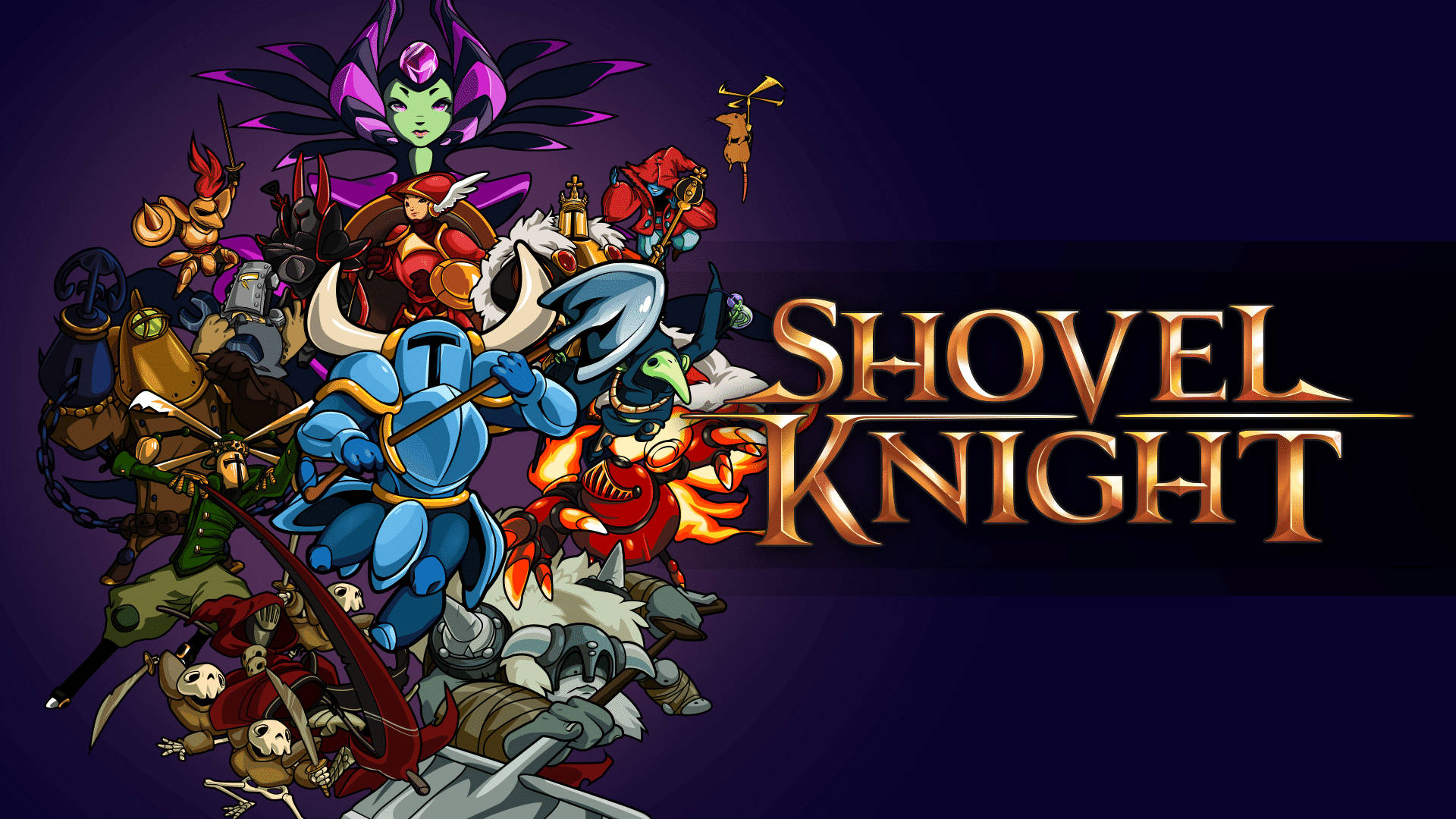 Shovel Knight Game Title Wallpaper