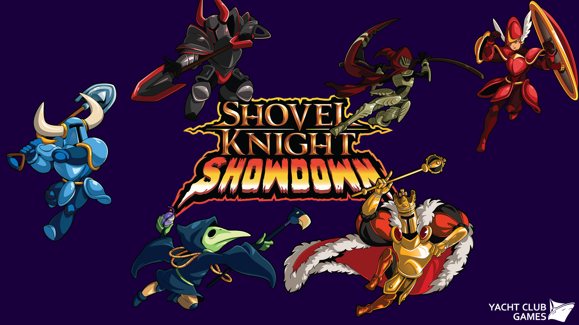 Shovelknight Showdown Pc-spel. Wallpaper