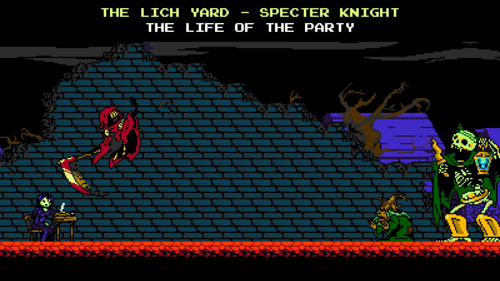 Grave Knight The Lich Yard tapet Wallpaper