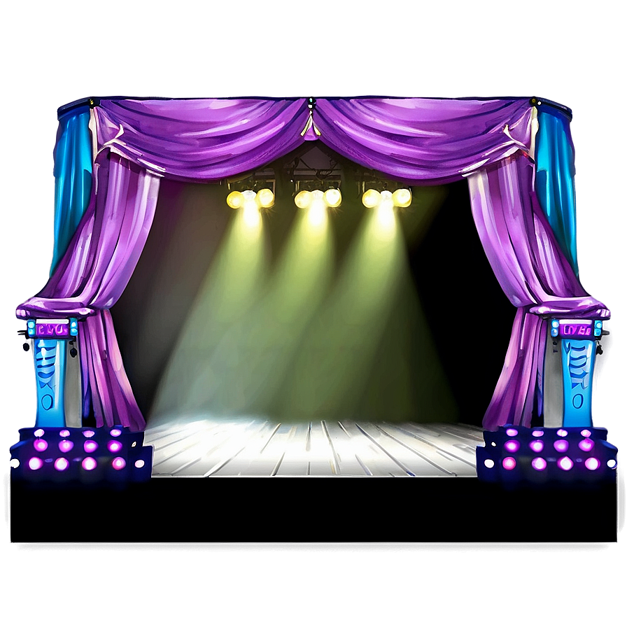 Showtime Concert Stage Png Lur70 PNG