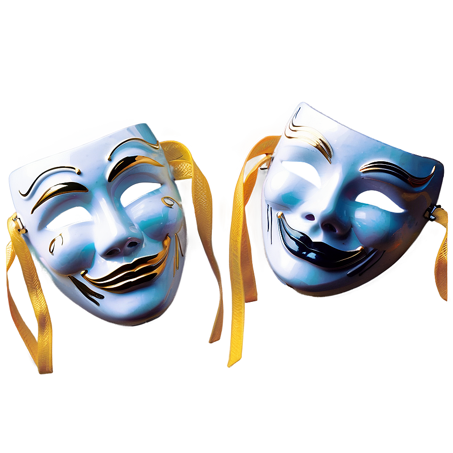 Showtime Drama Mask Png Bwo PNG