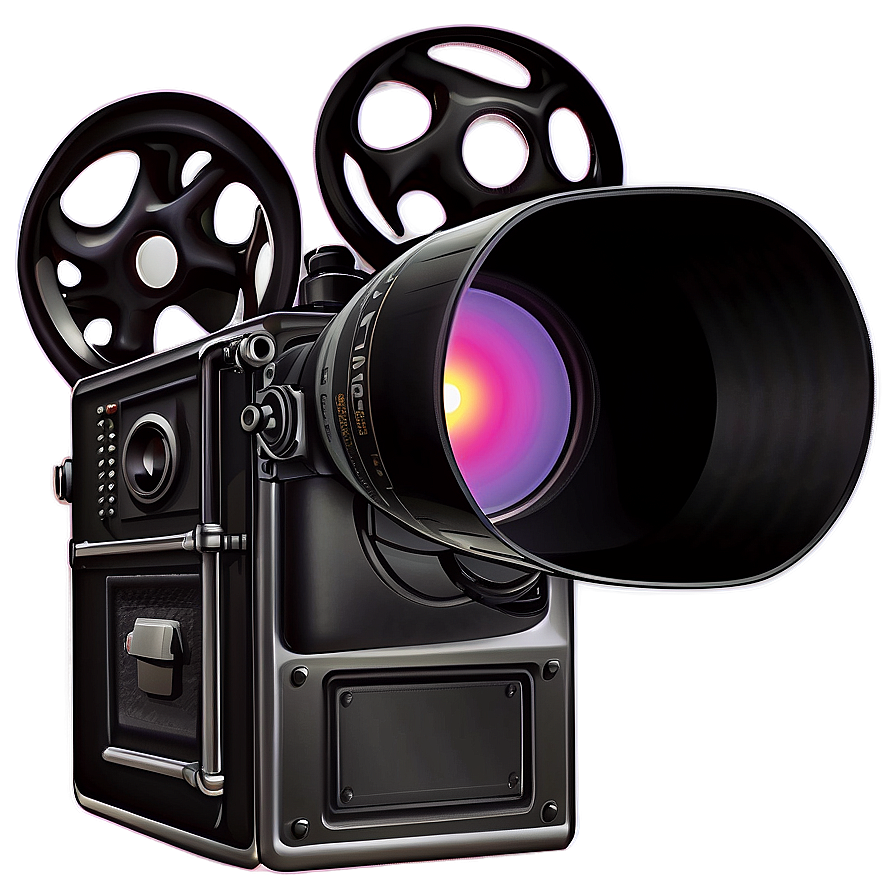 Showtime Movie Camera Png 06242024 PNG