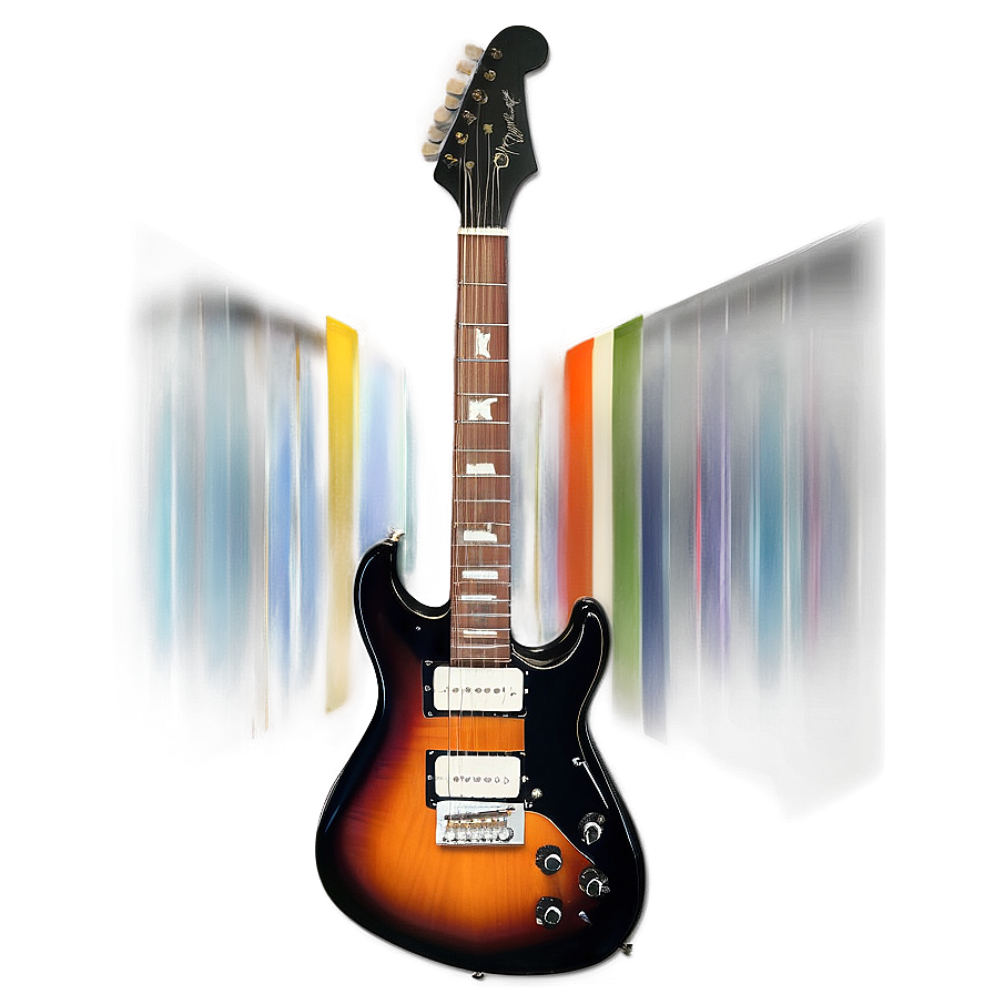 Showtime Rock Guitar Png 26 PNG