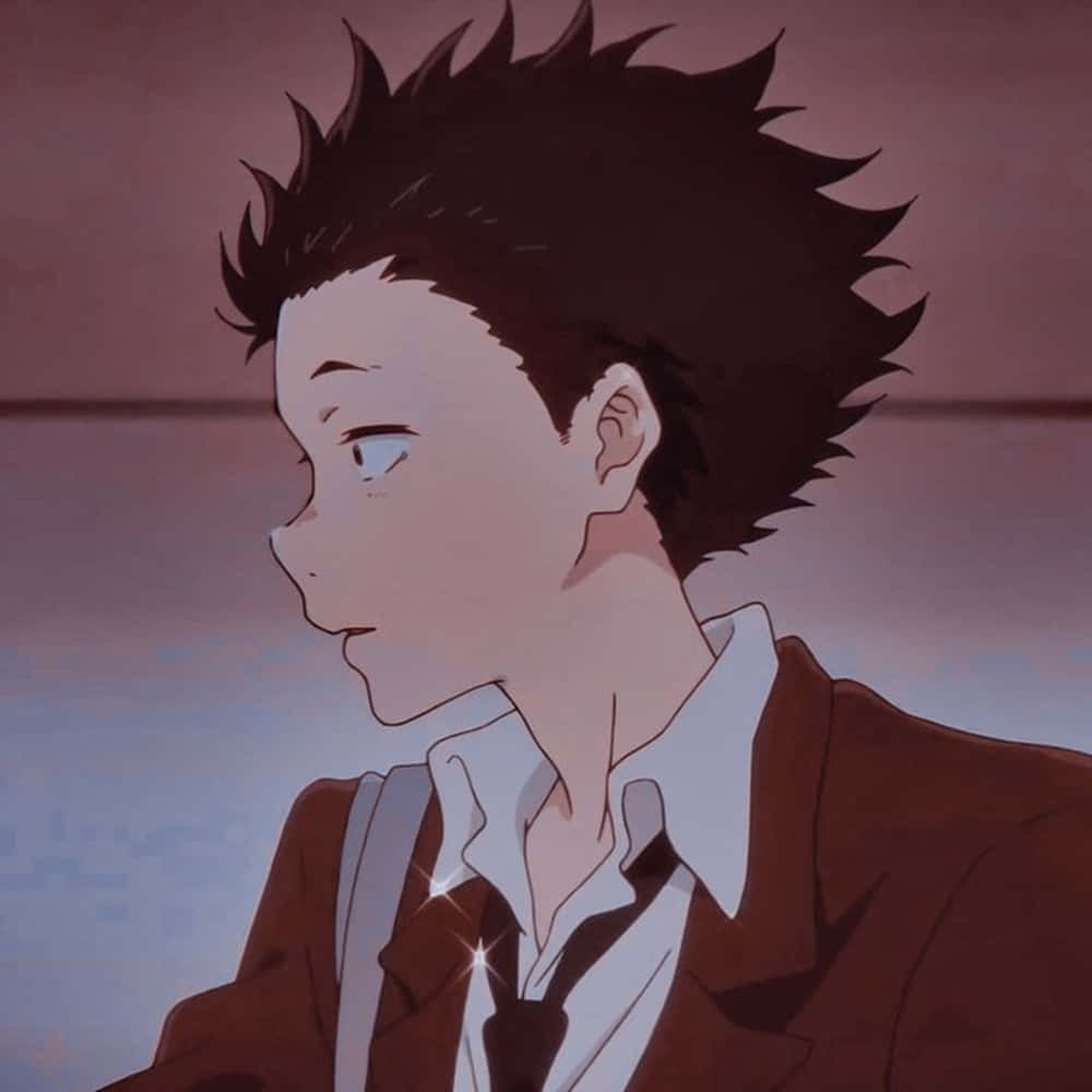 Shoya Ishida, The Protagonist In A Silent Voice Anime Wallpaper