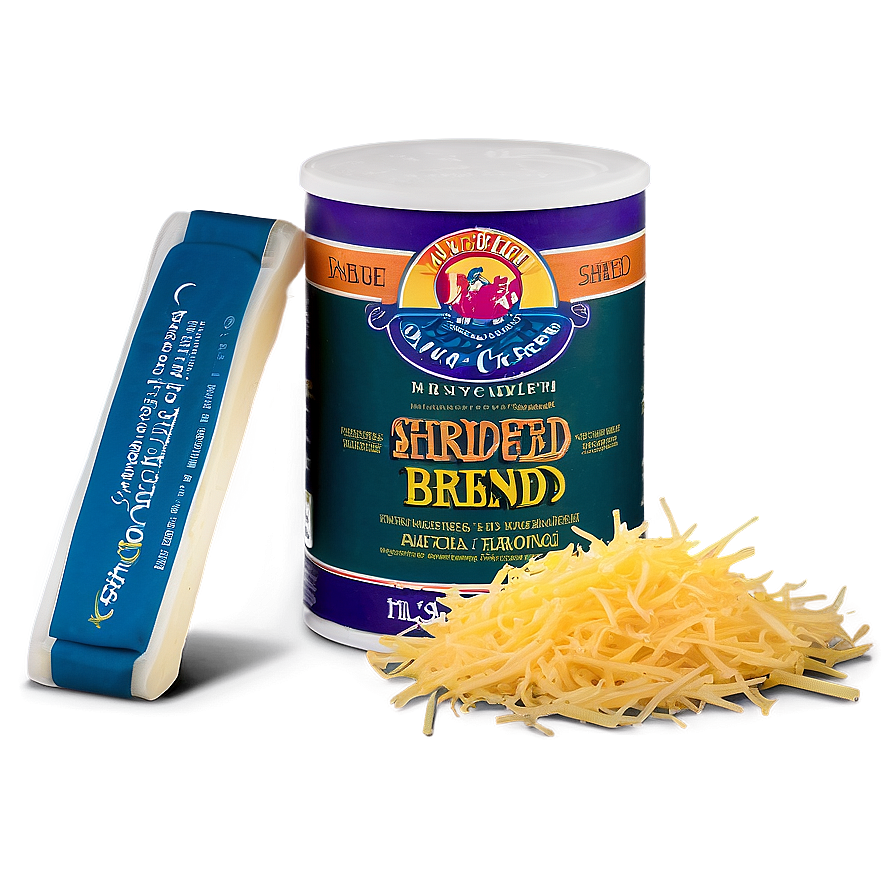 Shredded Cheese Blend Png 12 PNG