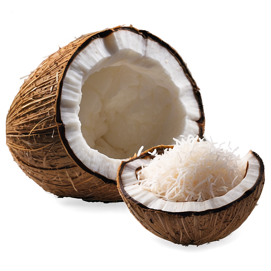 Shredded Coconut Png Ptk PNG