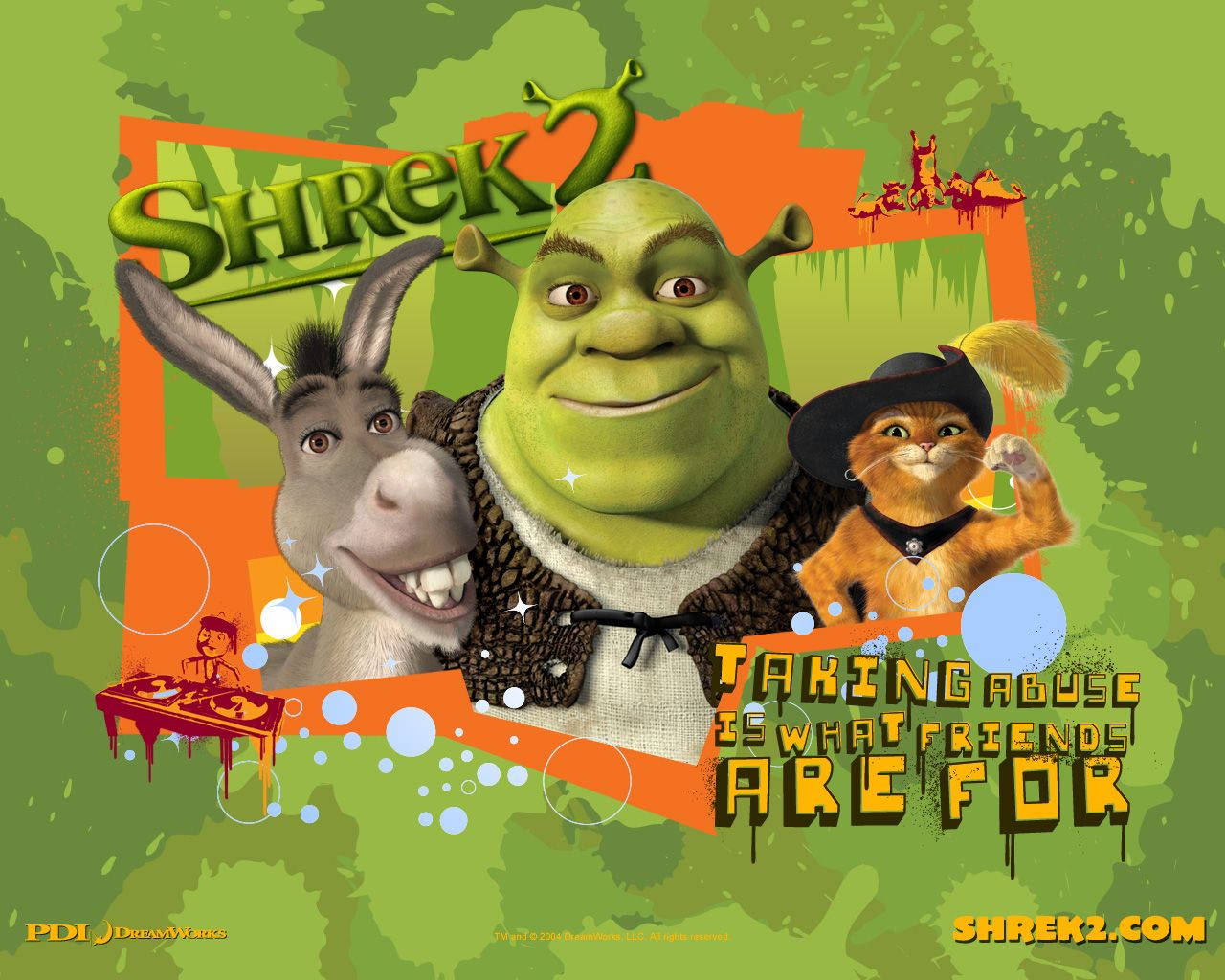 Shrek 2 Cool Poster Wallpaper