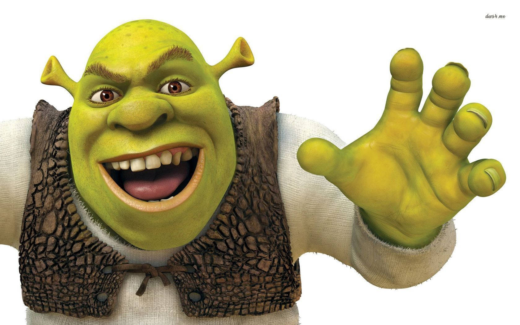 Shrek2 Vit Bakgrundsbild Wallpaper