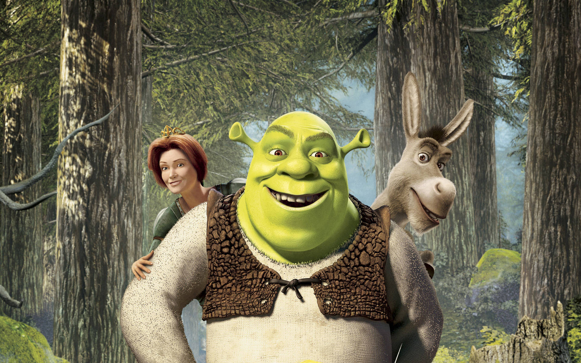 Shrek4k Werbeplakat Wallpaper