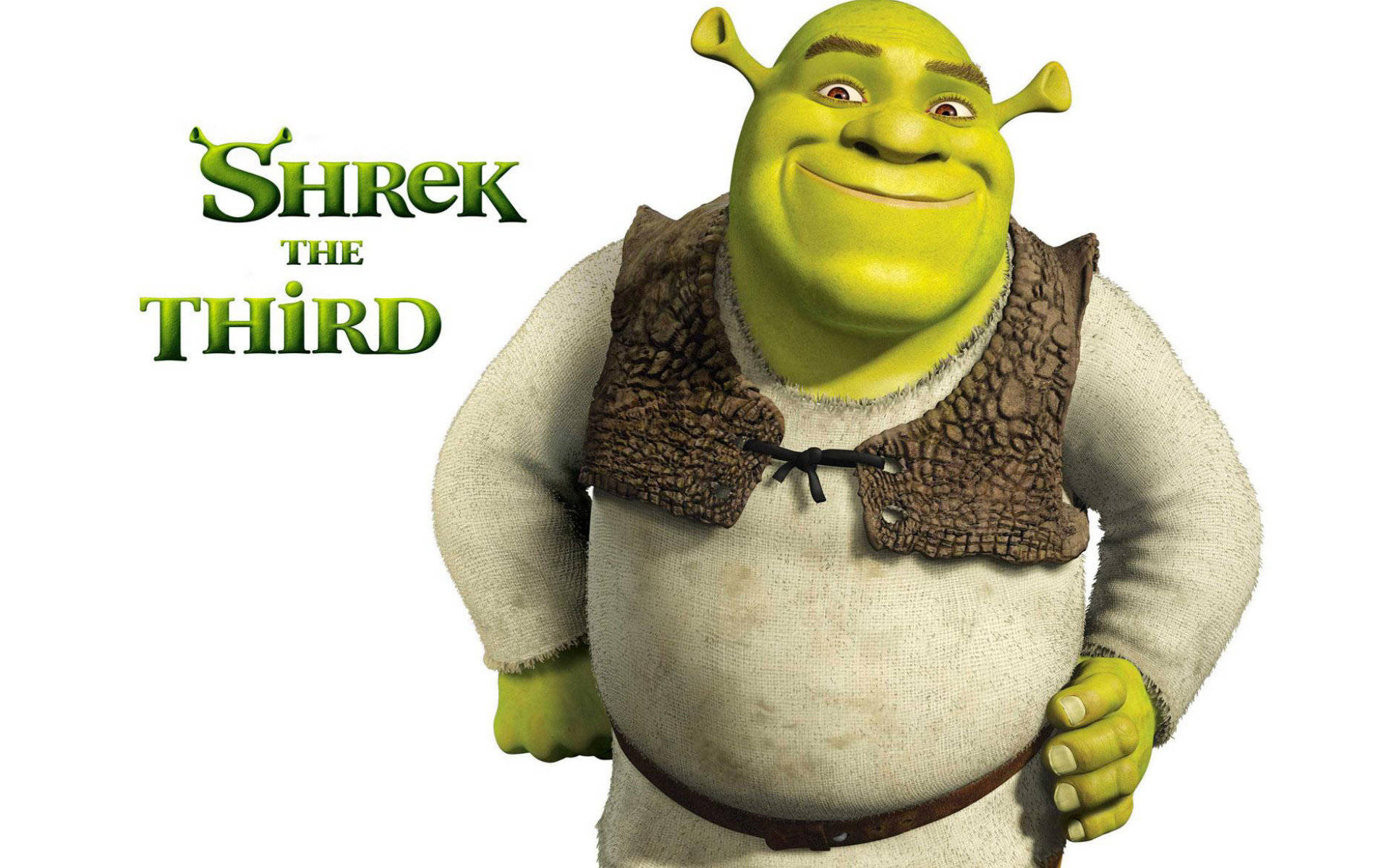 Shrek 4k Shrek Solo Leende Wallpaper
