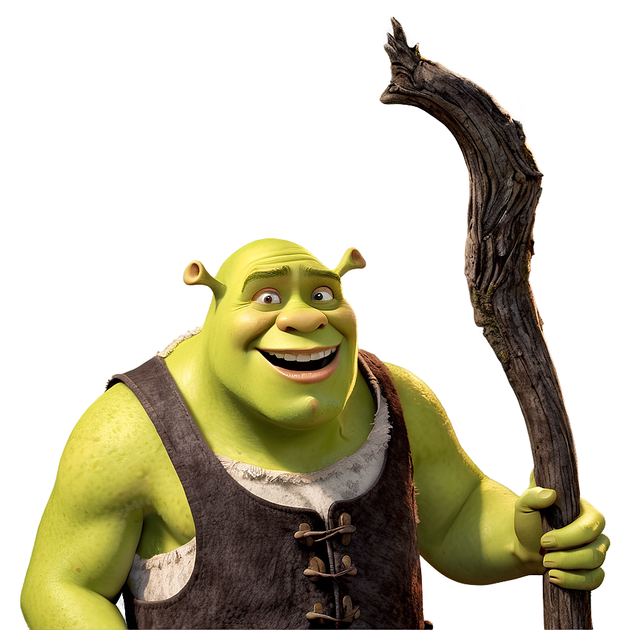 Shrek Adventure Scene Png Tbi PNG