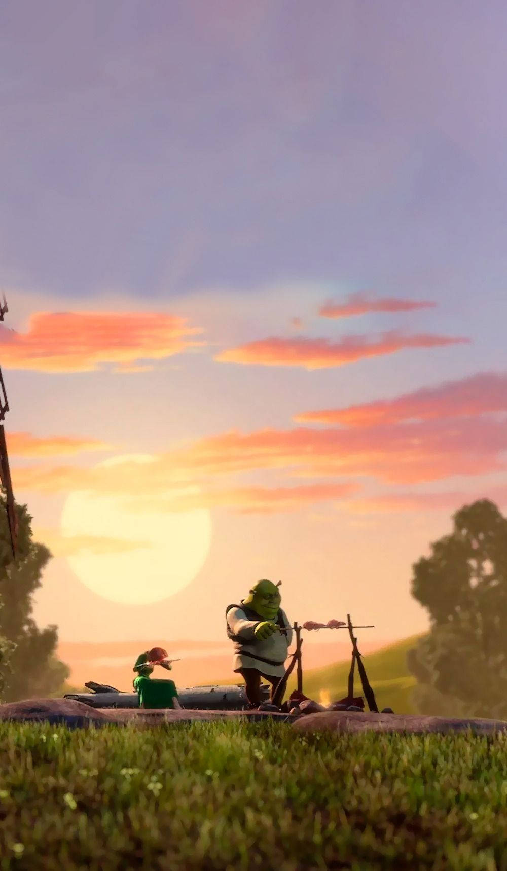 Shrek And Princess Fiona Wallpaper
