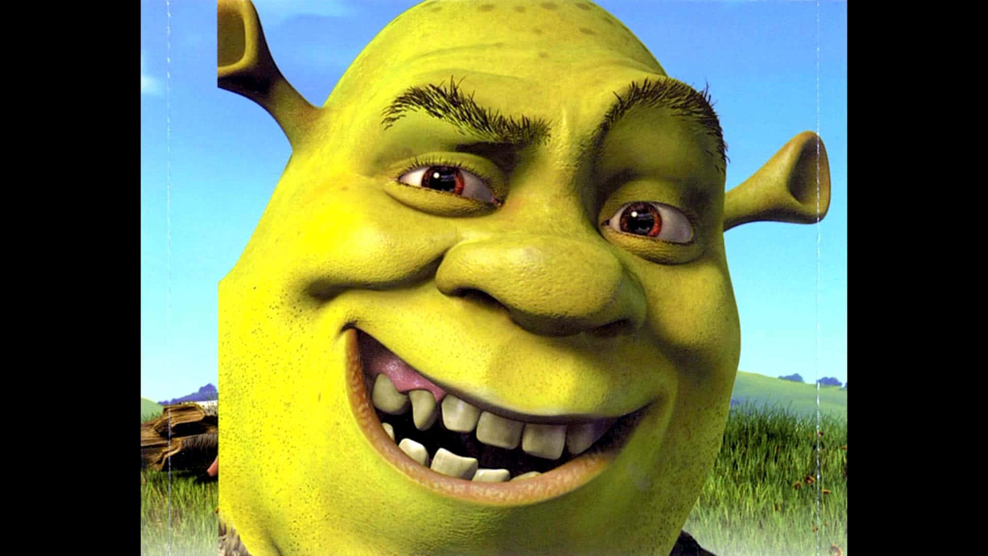 Shrekbaggrundsbillede / Shrek Tapet