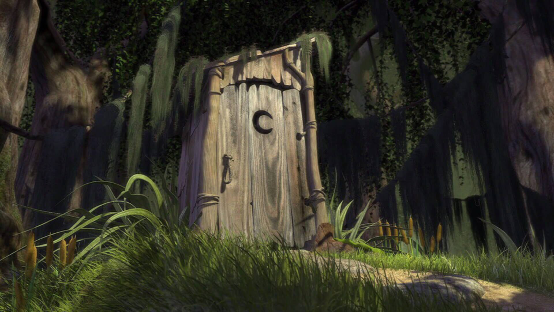 Shrek Bathroom Background