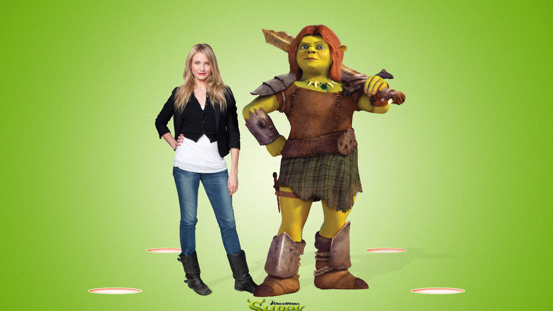 Shrek Forever After Cameron Diaz Wallpaper