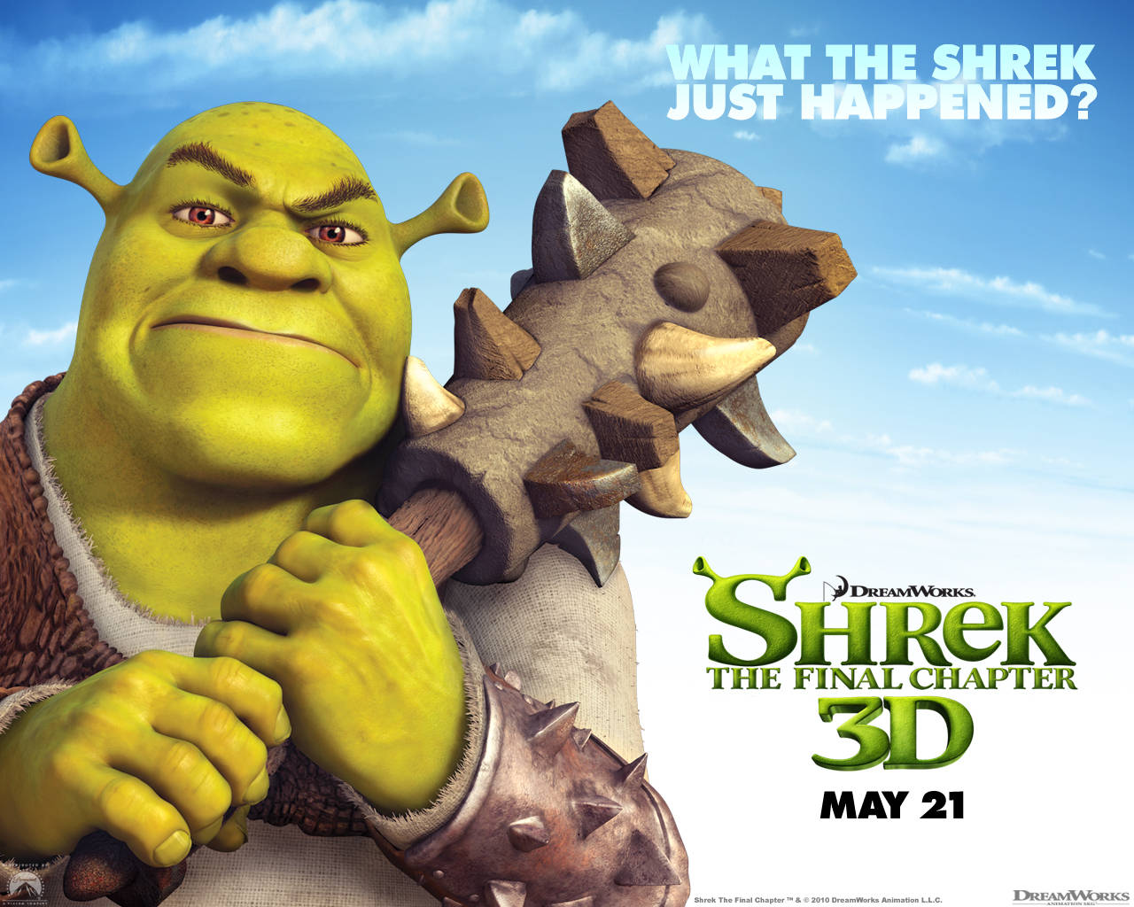 Shrek Forever After Movie Release Date Wallpaper