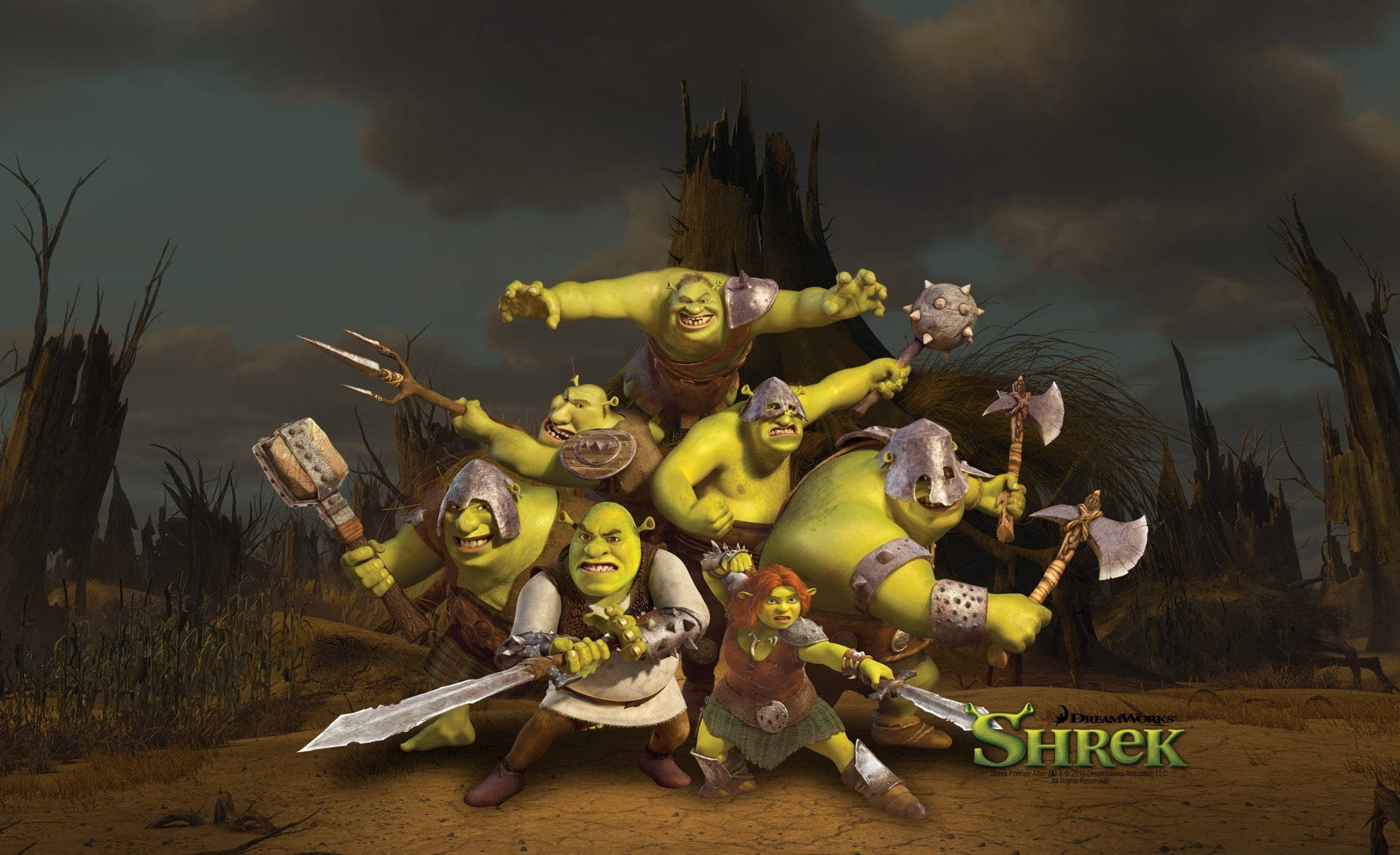 Shrekforever After Ograr Wallpaper