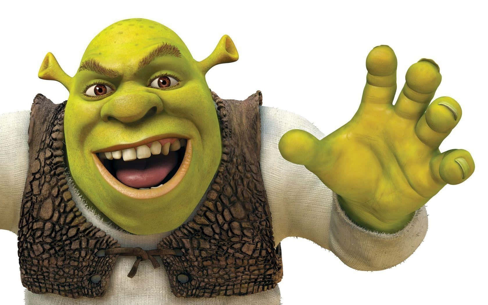 Shrek is full of laughter, enthusiasm, and green goo.