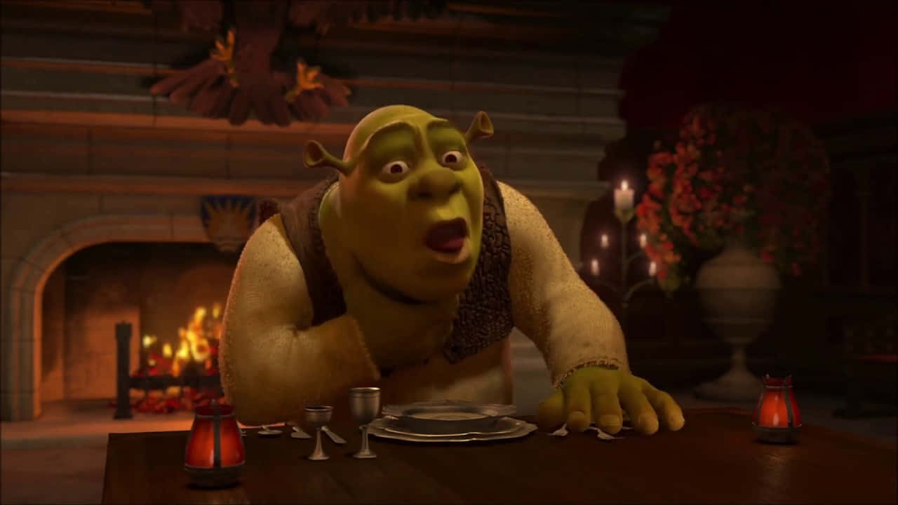 Shrek is known for his love of wacky humor