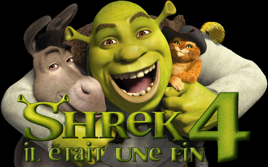 Shrek4 Movie Characters PNG
