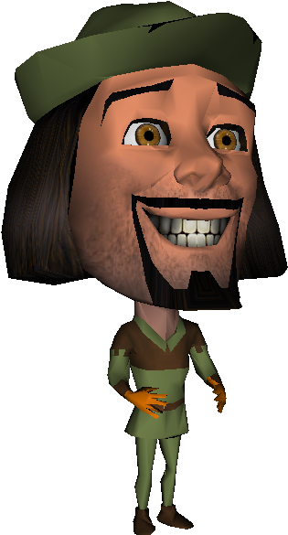 Shrek_ Character_3 D_ Model PNG