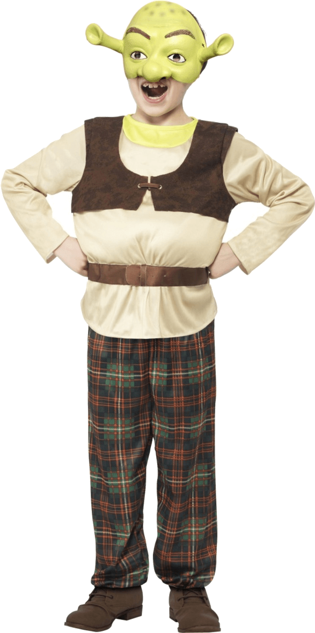 Shrek_ Costume_ Pose.png PNG