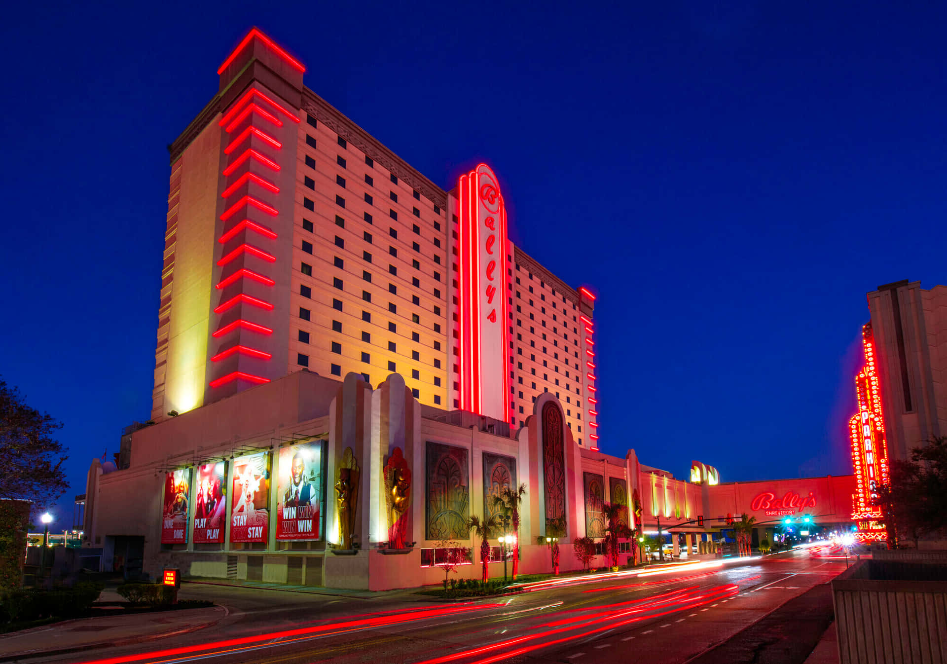 Shreveport Casino Rowat Twilight Wallpaper