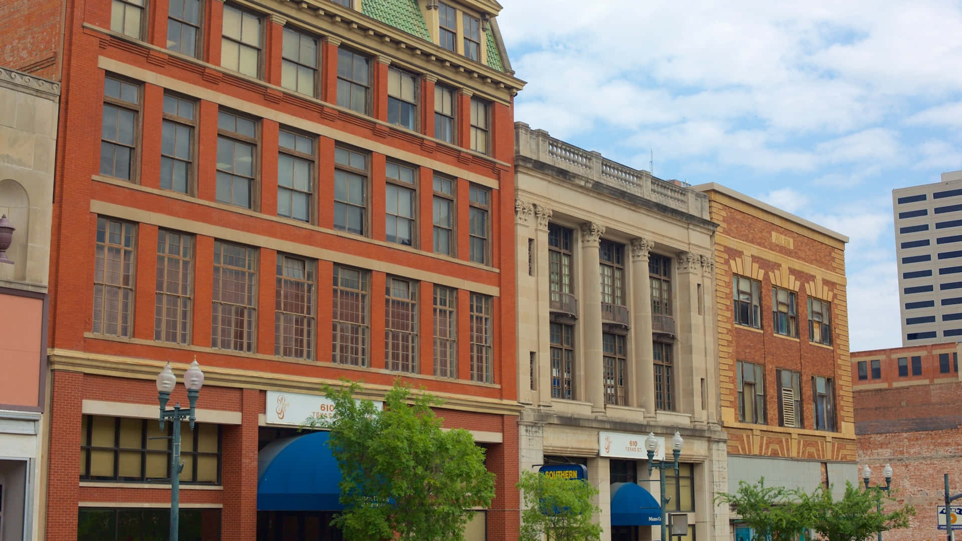 Shreveport Historic Downtown Architecture Wallpaper