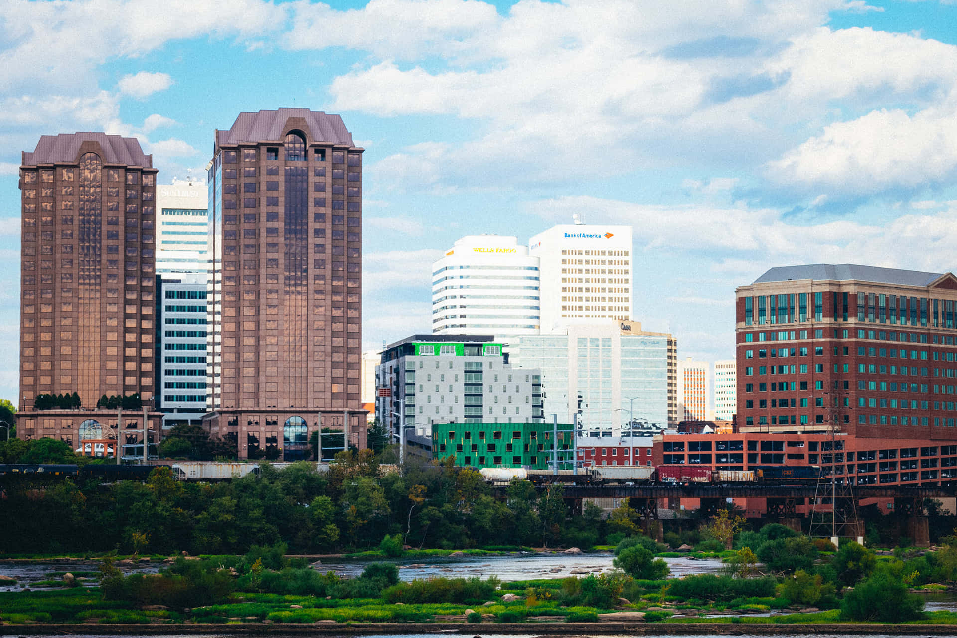 Shreveport Skyline View Wallpaper