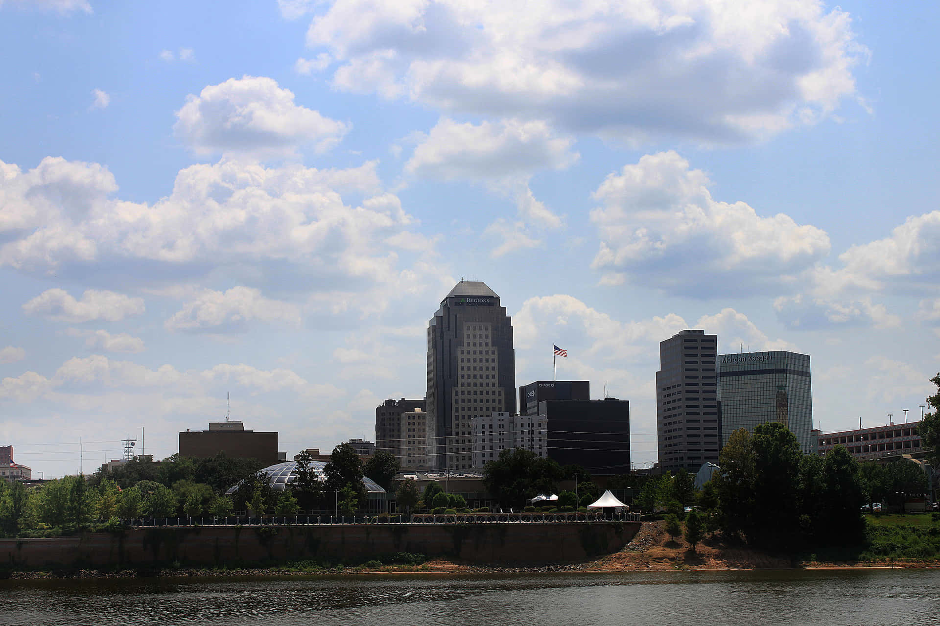 Shreveport Skyline View Wallpaper