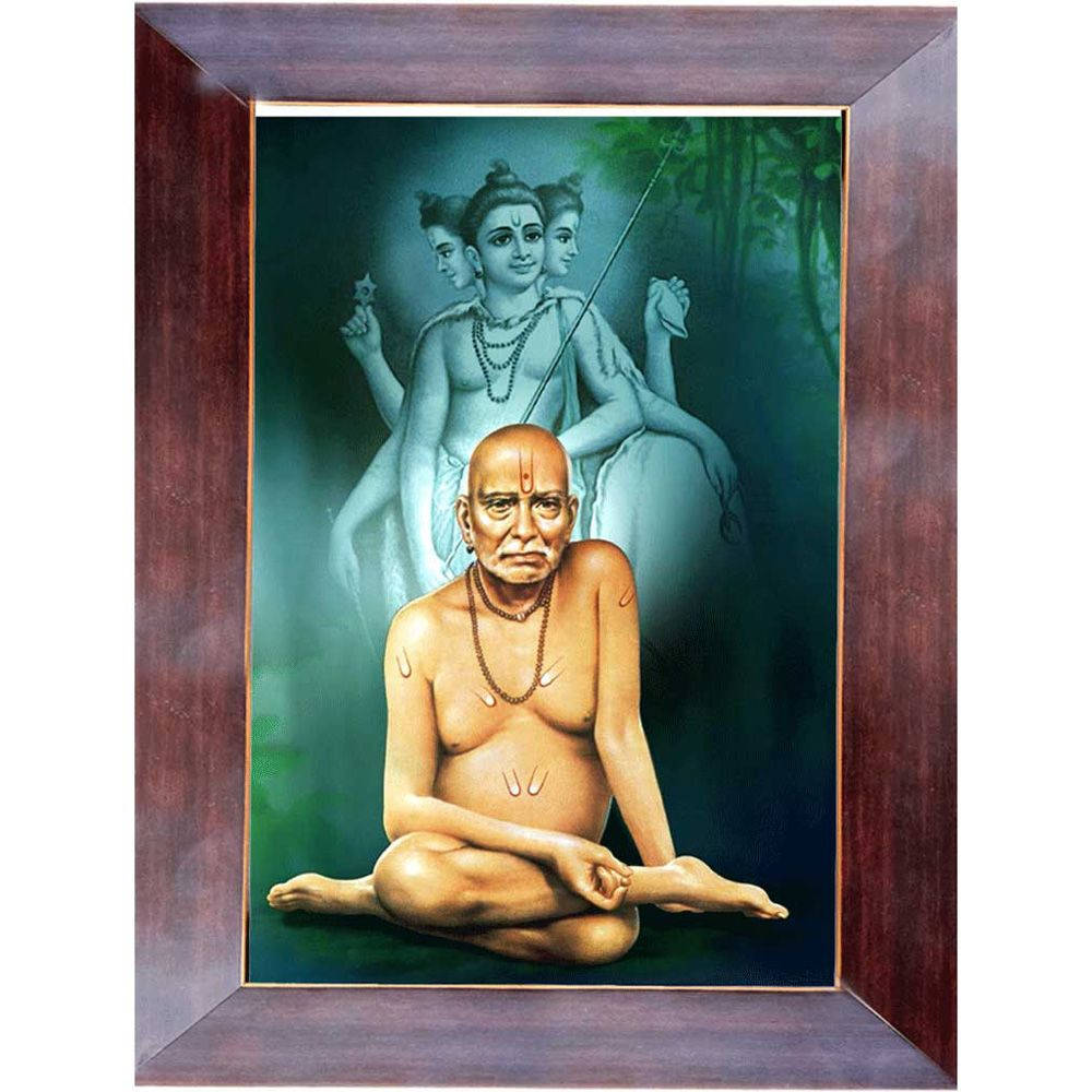 Download Shri Swami Samarth And Dattatreya Wallpaper 