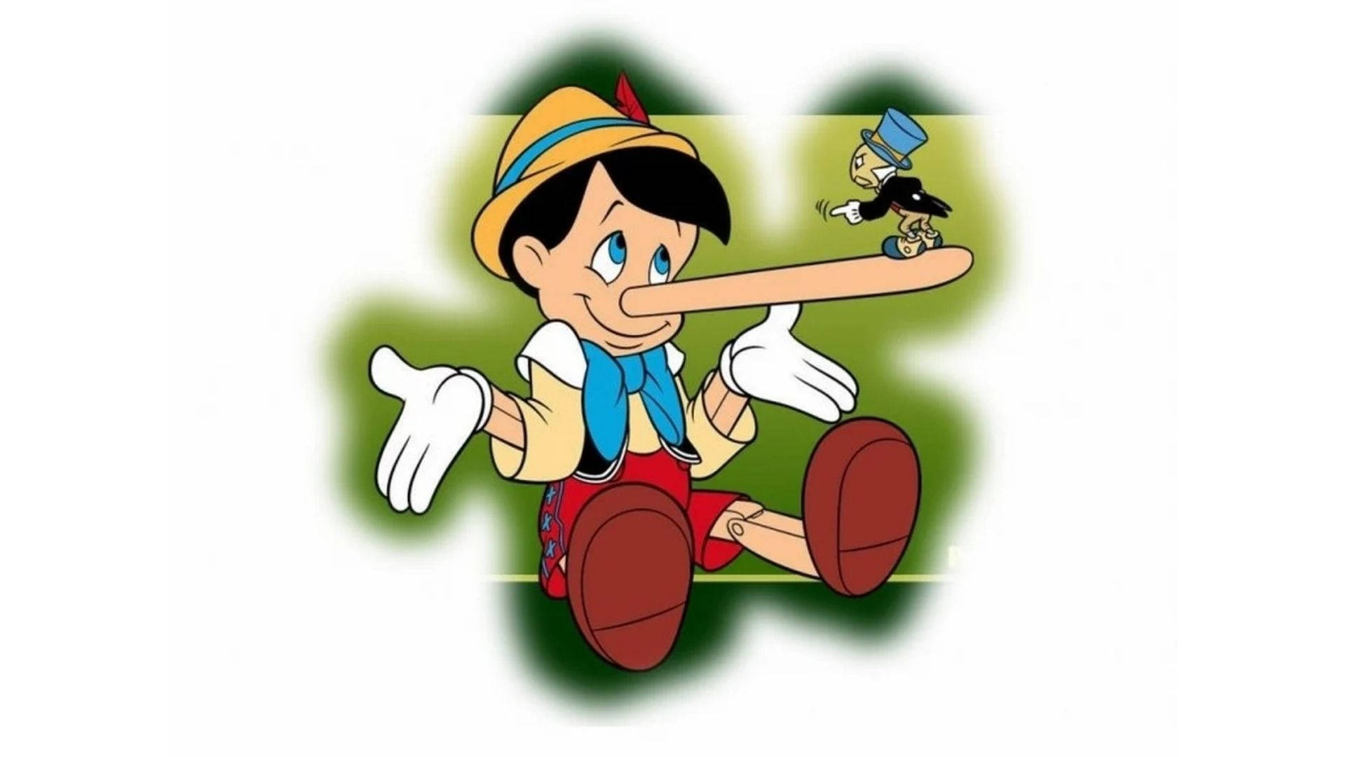 Shrugging Pinocchio Wallpaper