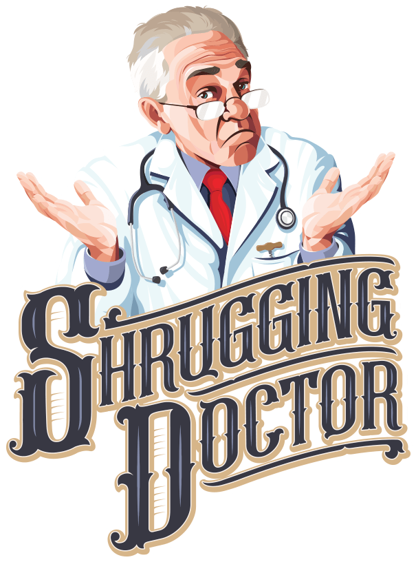 Shrugging_ Doctor_ Cartoon PNG
