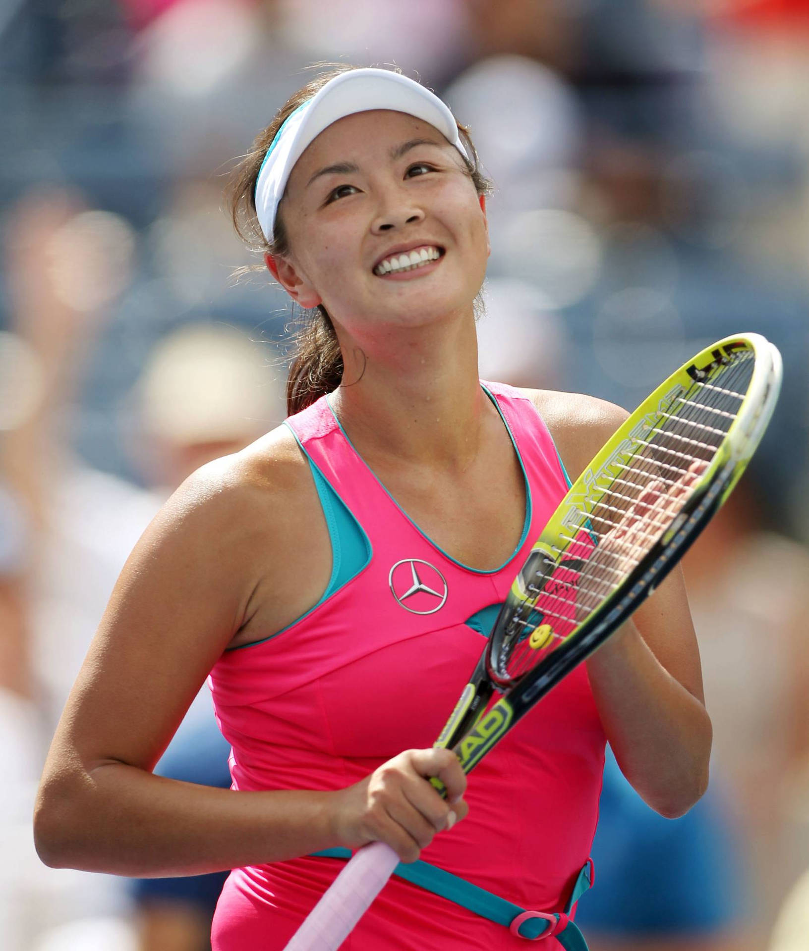 Shuaipeng: Un Faro Di Entusiasmo Nel Tennis Sfondo
