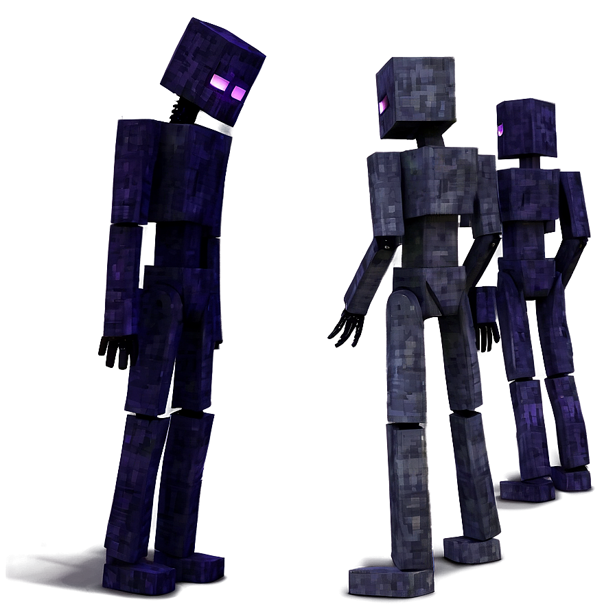 Shy Enderman Looking Away Png Hil PNG