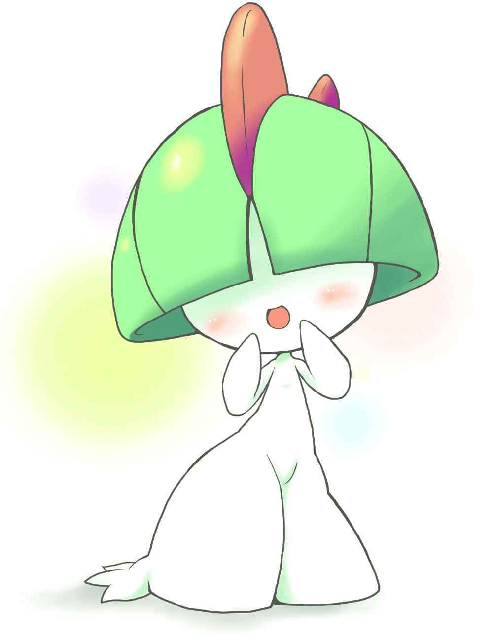 Shy Ralts Background