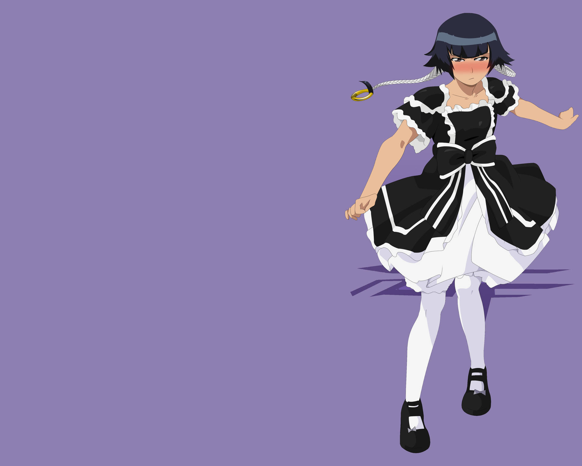 Shy Soifon Maid Outfit Bleach 4K Ultra HD Wallpaper
