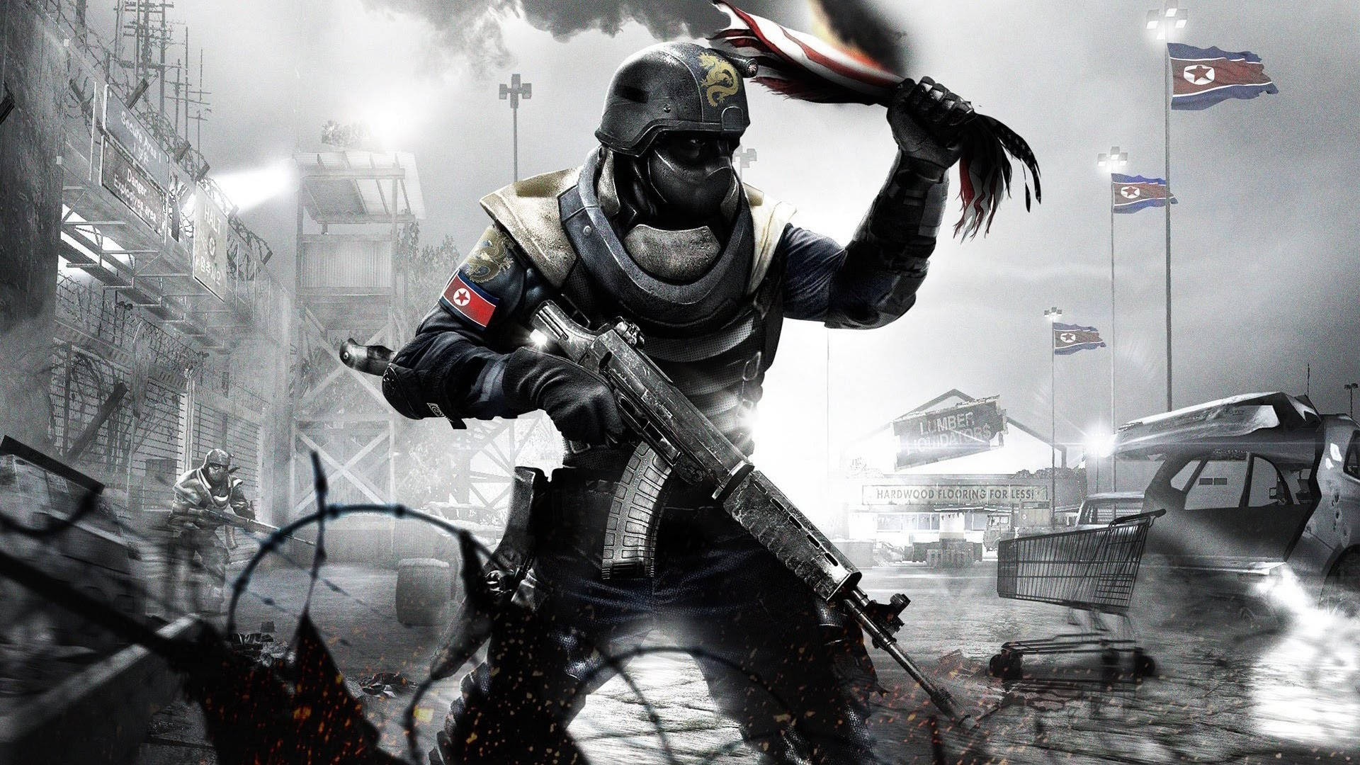 Sick Combat Squad Leader Wallpaper
