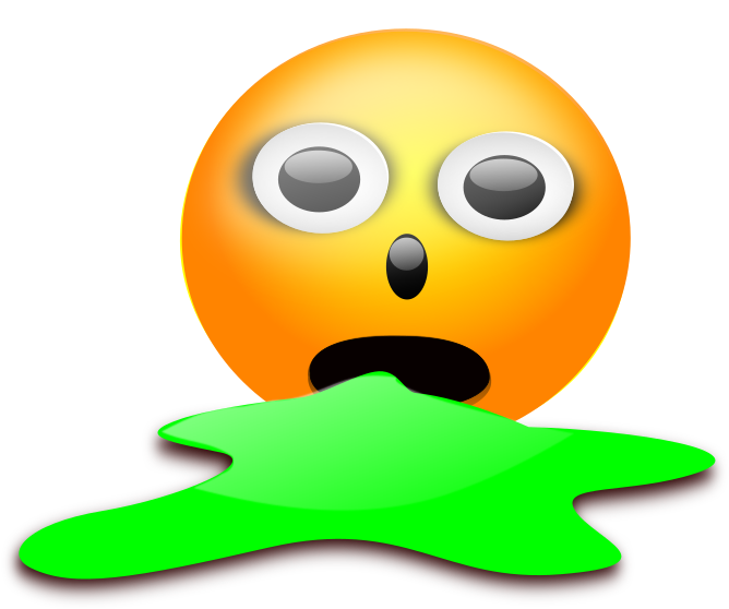 Sick_ Emoji_ Vomiting_ Green PNG