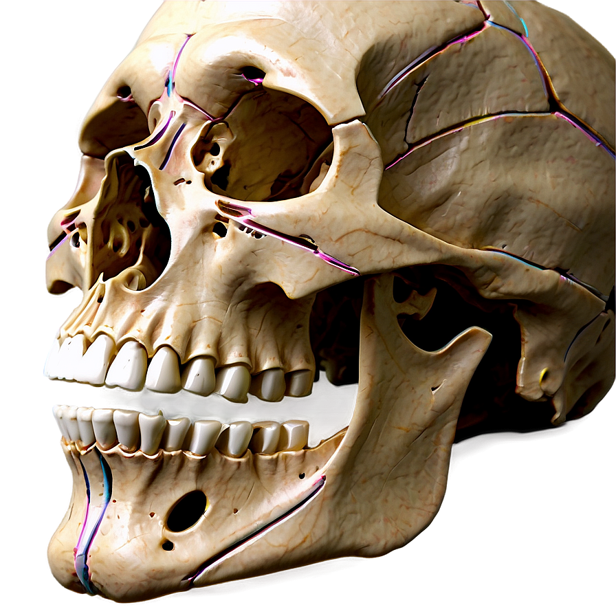 Side Profile Of Human Skeletal System Png Fhq PNG